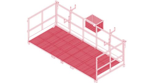 Standard Man Basket 5X14 ft