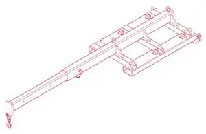 Heavy Duty Adjustable Truss Jib | ManBaskets.ca