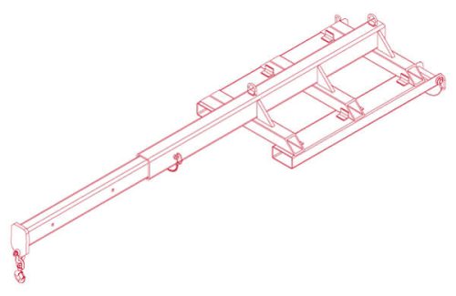Heavy Duty Adjustable Truss Jib