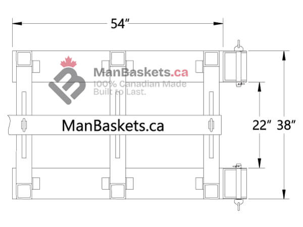 Truss Jib Fork Pocket Dimensions