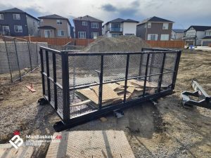 5x12 heavy duty man basket end view fork pockets 05 | ManBaskets.ca