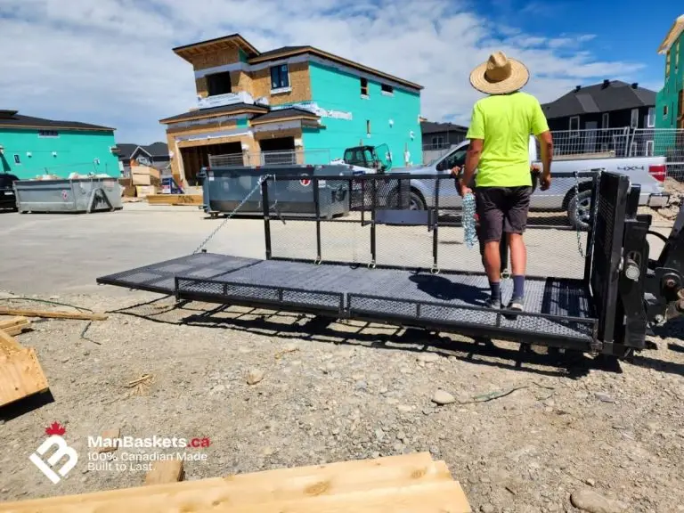 Framing man basket 5×12 – crew access during framing work