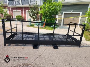 Painted Roofing Man Basket – Non-Galvanized Finish