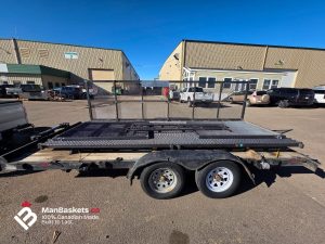 5×12 Heavy Duty Telehandler Man Basket – Before Galvanizing | ManBaskets.ca