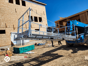 5×12 Standard Telehandler Man Basket – Fully Galvanized | ManBaskets.ca