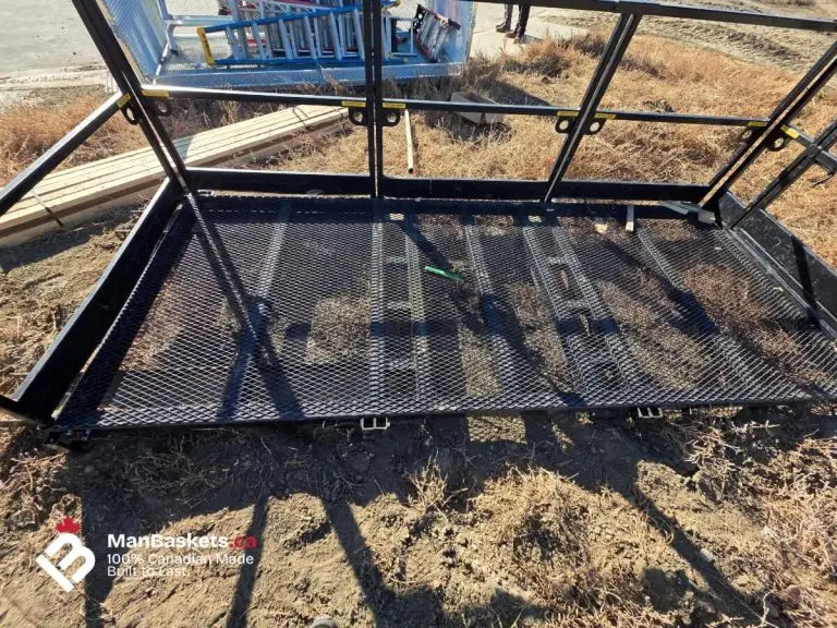 Competing Telehandler Man Basket – Design and Safety Concerns | ManBaskets.ca