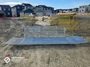 Heavy-Duty 5×12 Telehandler Man Basket – 6,000 lb Rated 2 | ManBaskets.ca Heavy Duty 5×12 Man Basket for Framing – Overall View | ManBaskets.ca