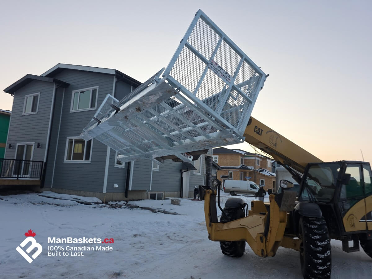 Man Baskets for Telehandlers & Forklifts | Work Platforms in Stock ...