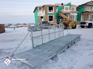 4×12 Engineered Man Basket – Galvanized Finish Detail | ManBaskets.ca