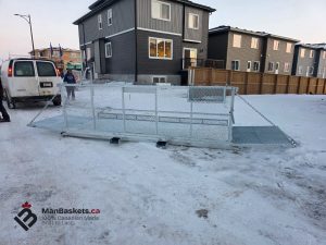 4×12 Galvanized Man Basket – Telehandler Fork Access | ManBaskets.ca