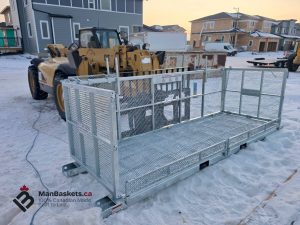 4×12 Heavy Duty Man Basket – Jobsite Use After Delivery | ManBaskets.ca