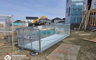Engineered Man Basket Ready for Jobsite Operation | ManBaskets.ca