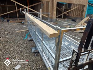 Final Galvanized Finish on Standard 5×12 Man Basket | ManBaskets.ca