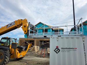 Fully Galvanized Standard Man Basket 5×12 ft | ManBaskets.ca