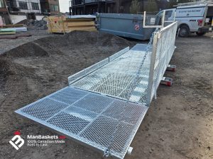 Hot Dip Galvanized Man Basket | ManBaskets.ca