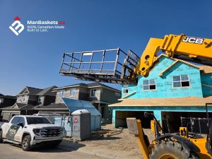 Standard Man Basket 5×12 – Job Site Use Prior to Galvanizing | ManBaskets.ca