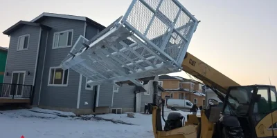 4×12 Telehandler Man Basket